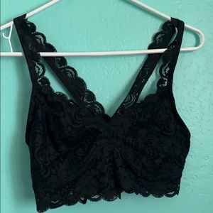 Black bralette